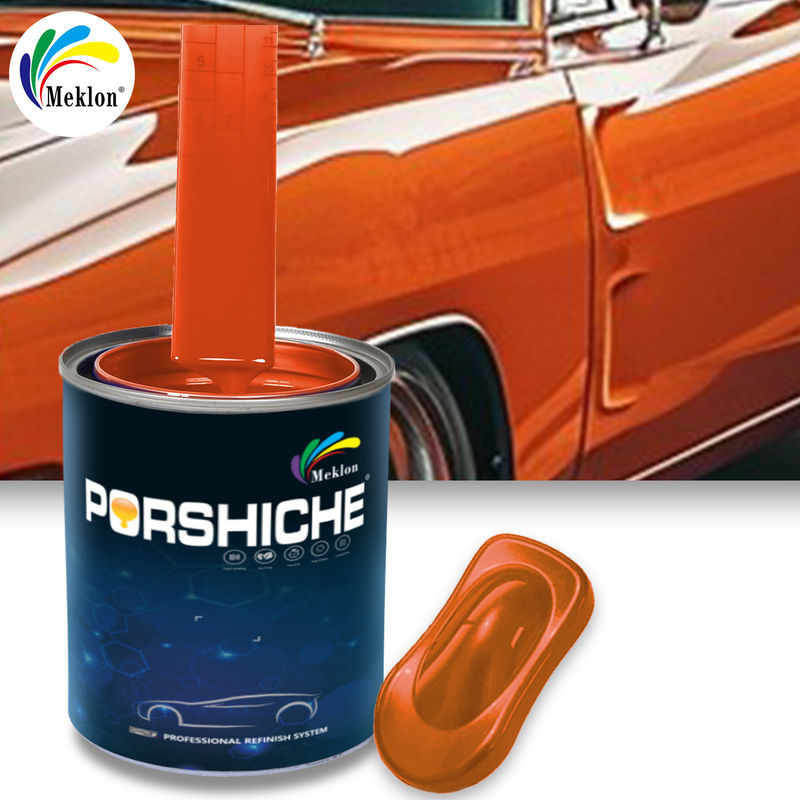 Carro de alto brilho Verniz de camada clara 1K Top Coat Acrílico Solid Colors Car Paint