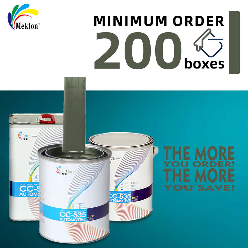Tinta acrílica automotiva para reparo com preço de fábrica e alto custo-benefício