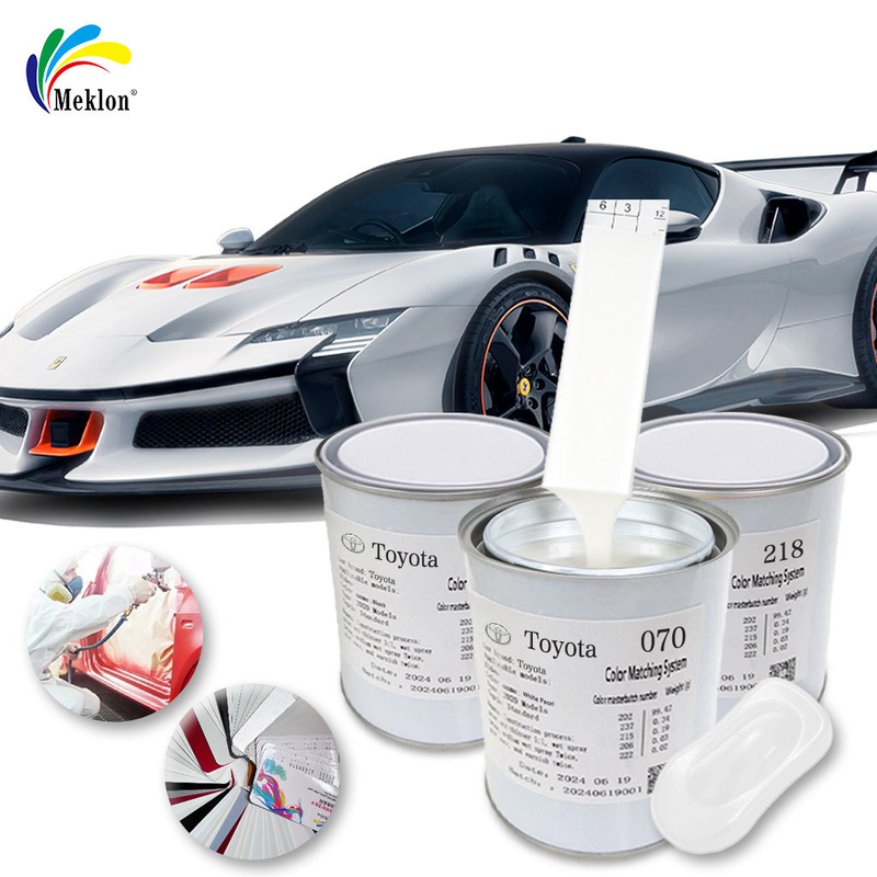 070 Tinta Automotiva Branco Pérola Cintilante - Correspondência de Cor OEM