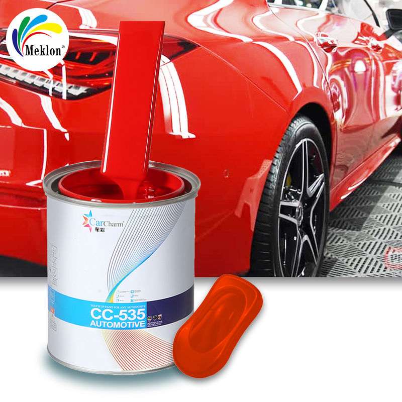 Combinação com a Tinta Automotiva Vermelho Fogo Original de Fábrica, Anti-UV, Eficiente, Secagem Rápida