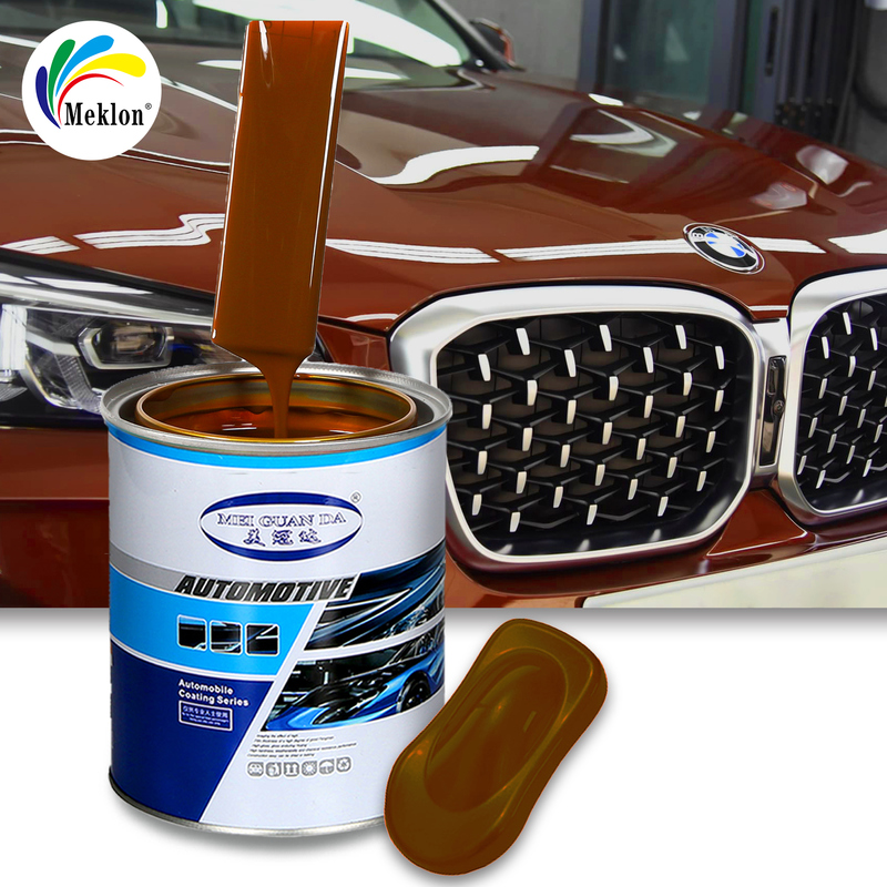 Experimente a diferença com Meklon Ready Mixed Car Paint para Audi LS8S Brown