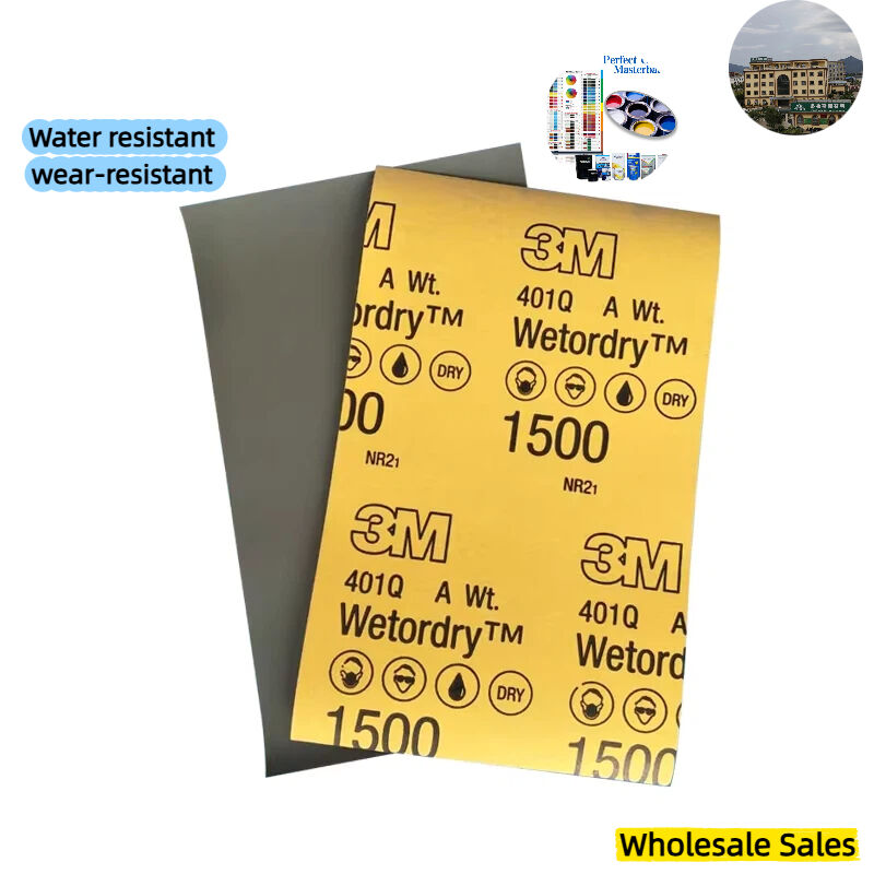 Papel de areia de beleza para automóveis opcional com alta eficiência