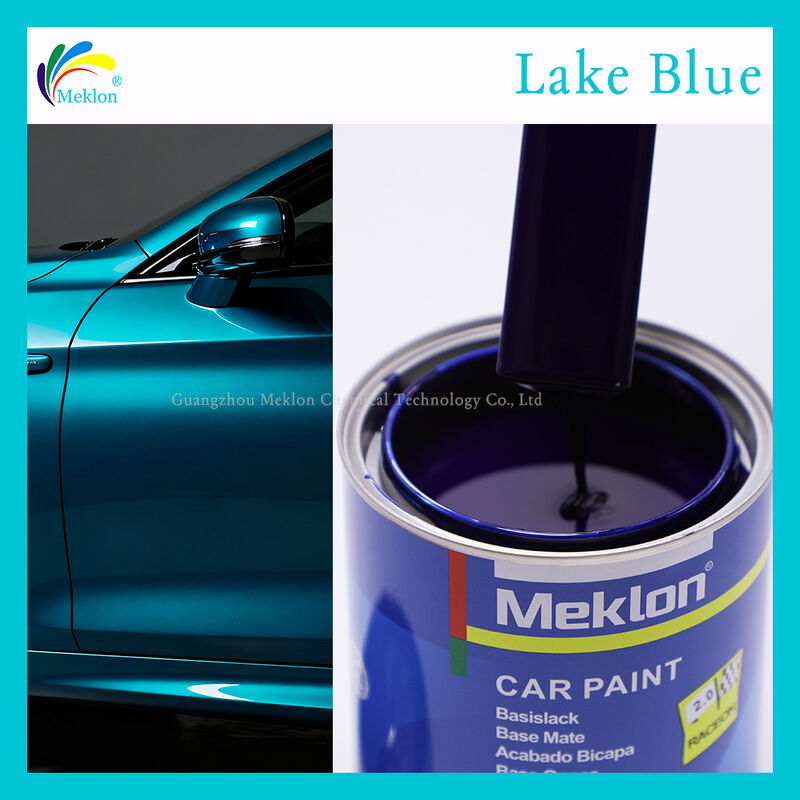 Pintura acrílica azul lago para repintura automotiva e pintura para reparo de automóveis