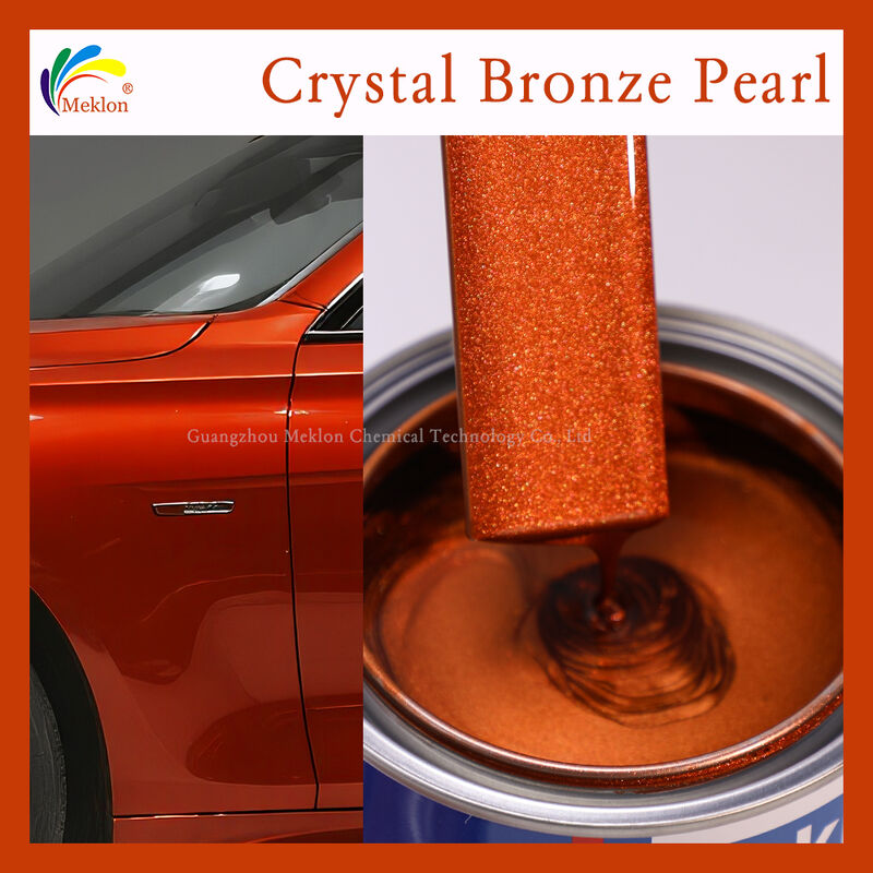 Pintura para reparo de automóveis cristal bronze pérola 1L acrílico alto brilho atacado de fábrica pronto para enviar