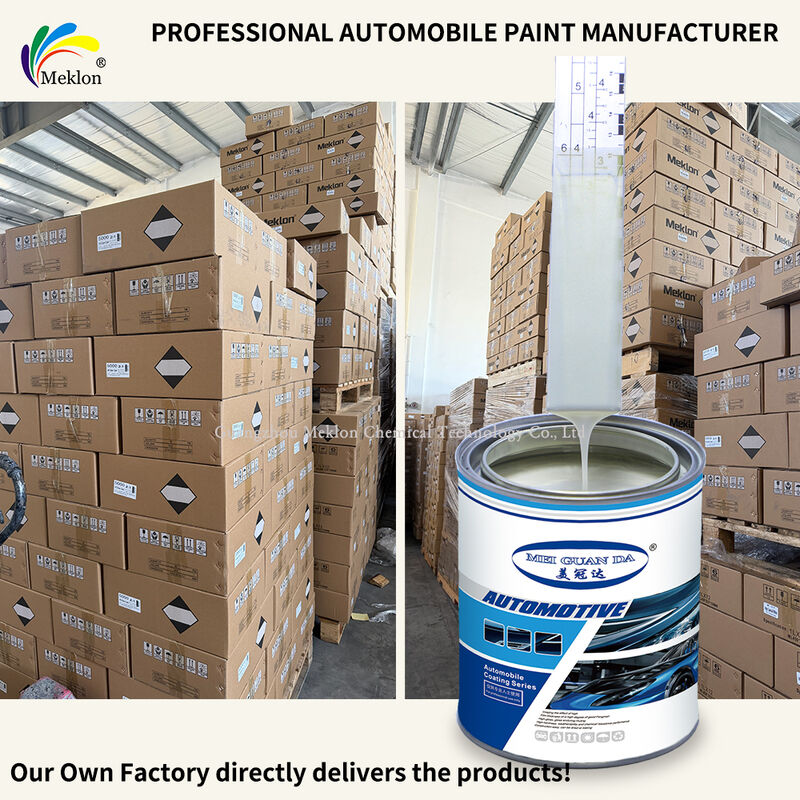 Repintura de pintura automotiva e sistemas de pintura automotiva consistentes, adequados para reparos profissionais de carrocerias e retoques Crystal Yellow Pearl