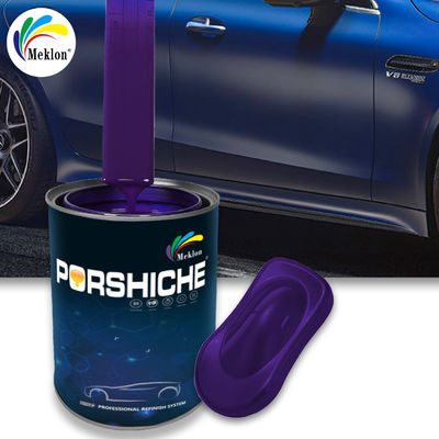 Revestimento de pintura acrílica de automóveis Auto Refinish 1K PU Polyurethane Car Spraying Paint para reparação de produtos de cuidados com automóveis