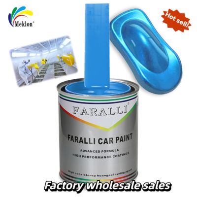 Pintura de automóvel à prova de umidade prontamente misturada azul-céu Anti-UV Multi Função