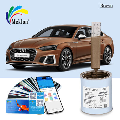 Meklon Auto Coat Audi LZ8W Modelos Marrom Pintura de Carro Mista Pronta