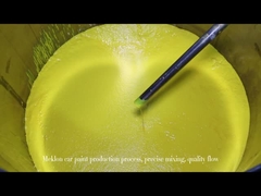 Verniz vermelho de óxido de ferro para automóveis Top Coat Resistente a solventes E à humidade