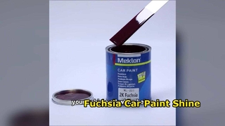 Pintura automotiva fúcsia: repintura e reparo profissional