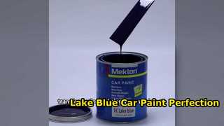 Reparação e repintura de pintura automotiva Lake Blue
