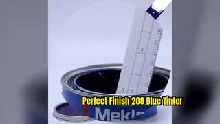 208 pintura automotivo de alta concentração azul 2K Tinter