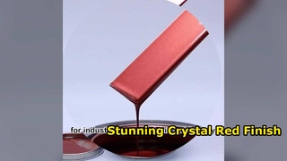 Revisão de tinta acrílica X02 Crystal Red Pearl 1L por atacado