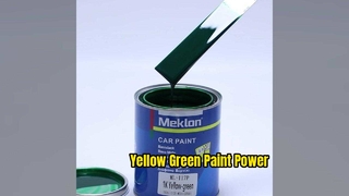 Qualidade PPG de tinta acrílica 1K verde amarelo